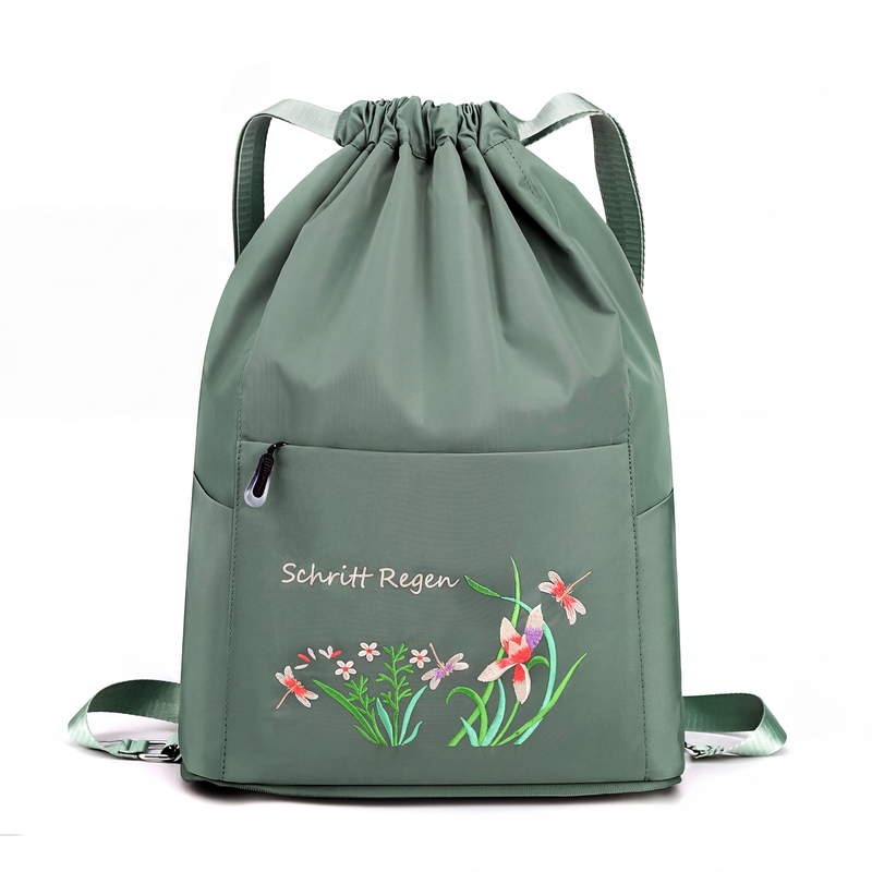 📢📢50%Rabatt!!!🎉✨Vintage-Faltbarer Kordelzug-Rucksack für Damen