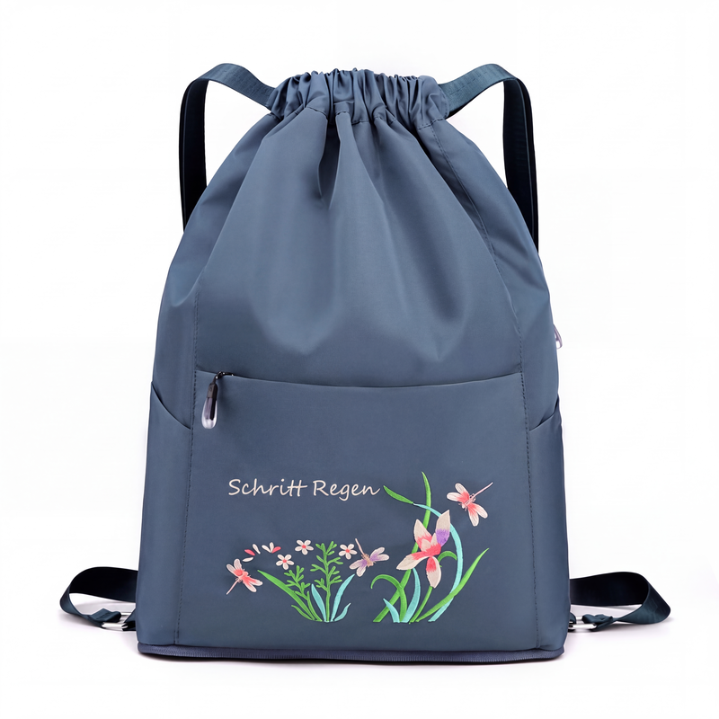📢📢50%Rabatt!!!🎉✨Vintage-Faltbarer Kordelzug-Rucksack für Damen