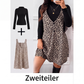 📢📢50%Rabatt!!!🎉✨Schmeichelhaftes geschichtetes Leoparden-Set
