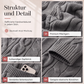 📢📢50%Rabatt!!!🎉✨Lange Strickjacke mit Kapuze und Taschen für Damen