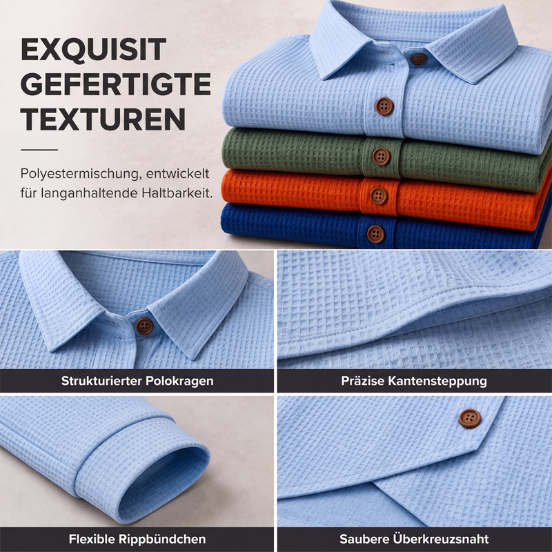 📢📢50%Rabatt!!!🎉✨Damen Strickoberteil mit Knöpfen und unregelmäßigem Saum