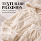 📢📢50%Rabatt!!!🎉✨Plüsch-Zopfmuster-Kapuzenpullover und -Hosen-Set für Damen