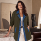 📢📢50%Rabatt!!!🎉✨Damen-Casual-Jeansjacke im Patchwork-Stil