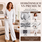 📢📢50%Rabatt!!!🎉✨Schulterfreies Sweatshirt- und Hose-Set für Damen
