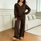 📢📢50%Rabatt!!!🎉✨Schulterfreies Sweatshirt- und Hose-Set für Damen
