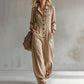 👖 50 % RABATT | Ein Teil, kompletter Look – Lässiger Damen-Cargo-Jumpsuit mit weitem Bein