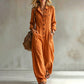 👖 50 % RABATT | Ein Teil, kompletter Look – Lässiger Damen-Cargo-Jumpsuit mit weitem Bein