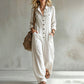 👖 50 % RABATT | Ein Teil, kompletter Look – Lässiger Damen-Cargo-Jumpsuit mit weitem Bein