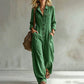 👖 50 % RABATT | Ein Teil, kompletter Look – Lässiger Damen-Cargo-Jumpsuit mit weitem Bein