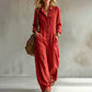 👖 50 % RABATT | Ein Teil, kompletter Look – Lässiger Damen-Cargo-Jumpsuit mit weitem Bein