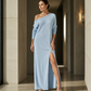 📢📢50%Rabatt!!!🎉✨Damen-Schulterfrei-Kleid mit Seitenschlitz