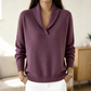 📢📢50%Rabatt!!!🎉✨Damen Pullover mit Schalkragen