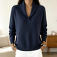 📢📢50%Rabatt!!!🎉✨Damen Pullover mit Schalkragen