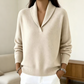 📢📢50%Rabatt!!!🎉✨Damen Pullover mit Schalkragen