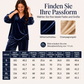 📢📢50%Rabatt!!!🎉✨Damen-Set aus Samt: V-Ausschnitt-Oberteil & Weite Hosen