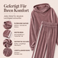 📢📢50%Rabatt!!!🎉✨Damen-Samt-Kapuzenpullover & Gestreifte Hosen Set