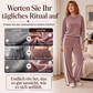 📢📢50%Rabatt!!!🎉✨Damen-Samt-Kapuzenpullover & Gestreifte Hosen Set
