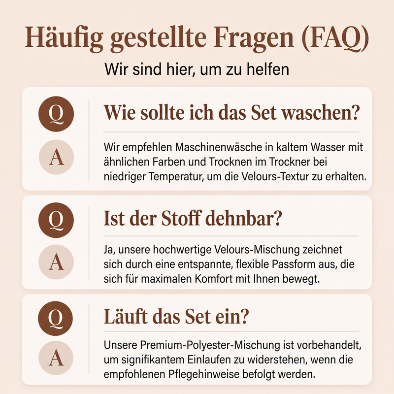 📢📢50%Rabatt!!!🎉✨Damen-Samt-Kapuzenpullover & Gestreifte Hosen Set