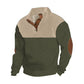 📢📢50%Rabatt!!!🎉✨Herren Patchwork Sport-Sweatshirt