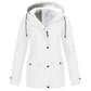 📢📢50%Rabatt!!!🎉✨Gefütterte Outdoorjacke mit Kapuze für Damen