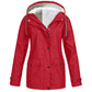 📢📢50%Rabatt!!!🎉✨Gefütterte Outdoorjacke mit Kapuze für Damen