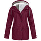 📢📢50%Rabatt!!!🎉✨Gefütterte Outdoorjacke mit Kapuze für Damen