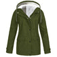 📢📢50%Rabatt!!!🎉✨Gefütterte Outdoorjacke mit Kapuze für Damen