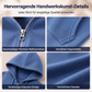 📢📢50%Rabatt!!!🎉✨Mittellange Kapuzen-Sweatjacke für Damen, lässige Strickjacke mit Reißverschluss und Taschen