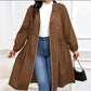 📢📢50%Rabatt!!!💎 Bestseller – Legere, mittellange Kapuzenjacke für Damen in lockerer Passform🧥