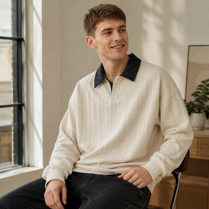 📢📢50%Rabatt!!!🎉✨Vintage-Sweatshirt für Herren in Übergröße