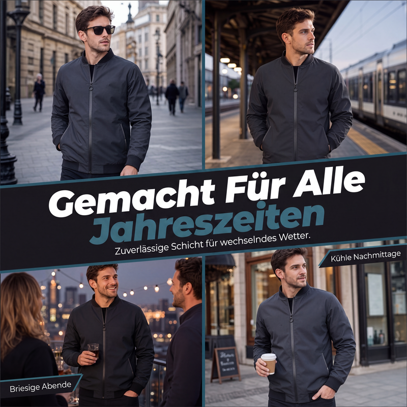 📢📢50%Rabatt!!!🎉✨Klassische lässige Bomberjacke für Herren