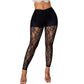 🖤 50 % RABATT | Femininer Statement-Look – Damen Spitzenhose mit transparentem Mesh