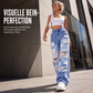 📢📢50%Rabatt!!!🎉⭐ 4,9 Sterne – nicht ohne Grund! Weite Jeans für Damen mit Rissen, Destroyed-Effekt und hoher Taille