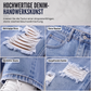 📢📢50%Rabatt!!!🎉⭐ 4,9 Sterne – nicht ohne Grund! Weite Jeans für Damen mit Rissen, Destroyed-Effekt und hoher Taille