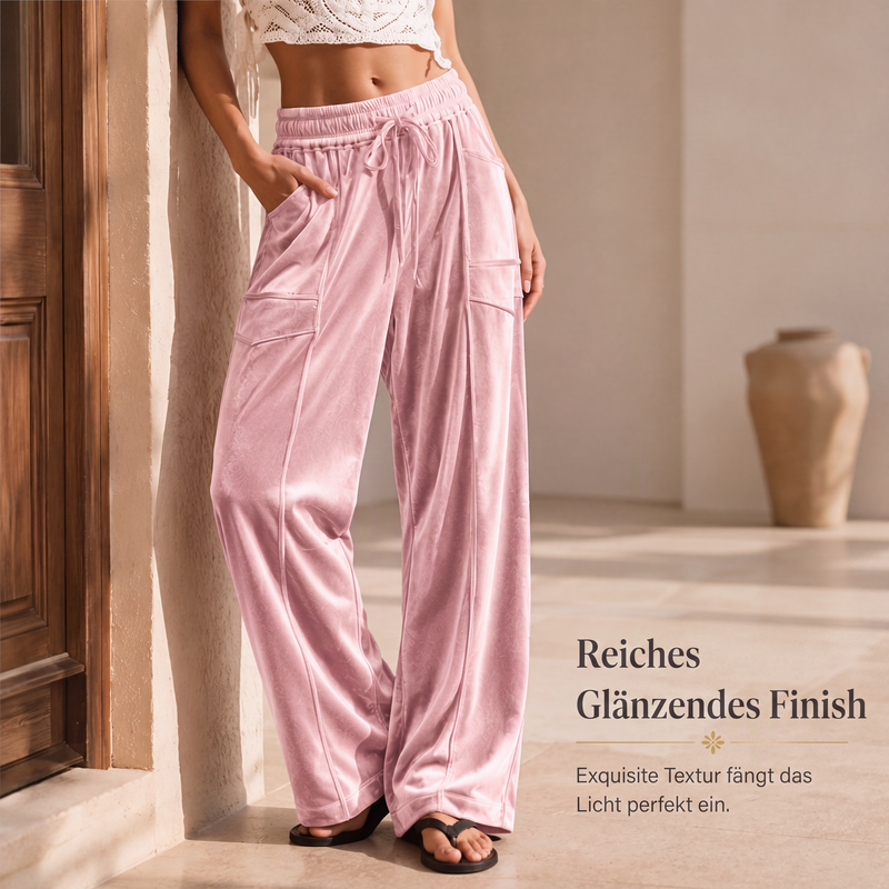 📢📢50%Rabatt!!!🎉✨Lässige Damen-Hose mit Kordelzug, entspannte Passform