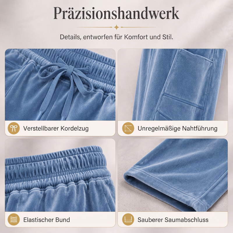 📢📢50%Rabatt!!!🎉✨Lässige Damen-Hose mit Kordelzug, entspannte Passform