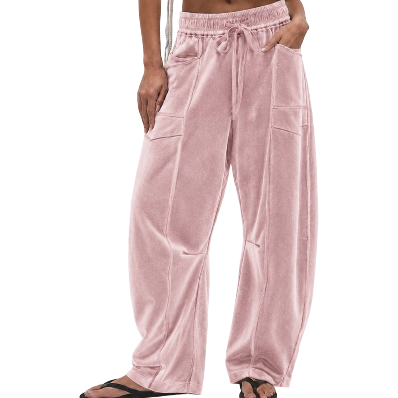📢📢50%Rabatt!!!🎉✨Lässige Damen-Hose mit Kordelzug, entspannte Passform