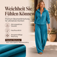 📢📢50%Rabatt!!!🎉✨Damen-Set aus Reißverschluss-Cardigan und Weithosen