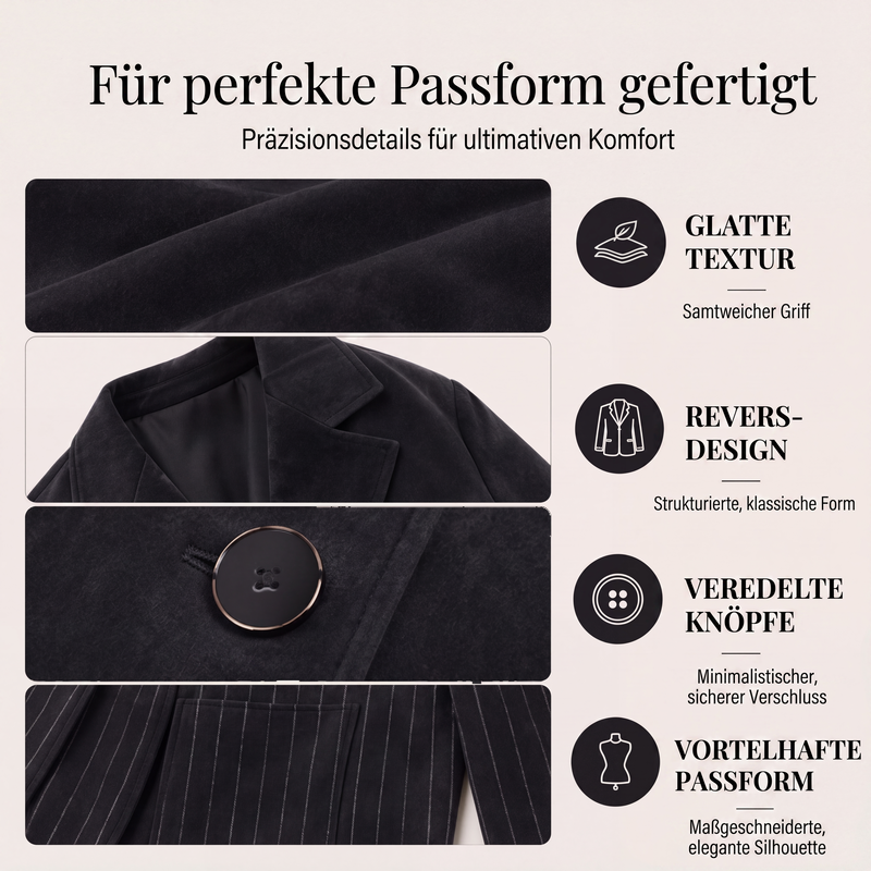 📢📢50%Rabatt!!!🎉✨Wildlederblazer für Damen