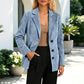 📢📢50%Rabatt!!!🎉✨Wildlederblazer für Damen