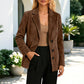 📢📢50%Rabatt!!!🎉✨Wildlederblazer für Damen