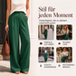 📢📢50%Rabatt!!!🎉✨Weite Anzughose mit hoher Taille für Damen