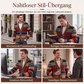 📢📢50%Rabatt!!!🎉✨Gestreifter Strickcardigan mit Schalkragen für Herren