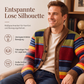 📢📢50%Rabatt!!!🎉✨Gestreifter Strickcardigan mit Schalkragen für Herren