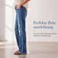 📢📢50%Rabatt!!!🎉✨Damen-Jeans im Used-Look mit geradem Bein