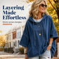 📢📢50%Rabatt!!!🎉✨Lässiges, lockeres Denim-Hoodie für Damen
