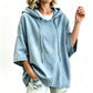 📢📢50%Rabatt!!!🎉✨Lässiges, lockeres Denim-Hoodie für Damen