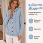 📢📢50%Rabatt!!!🎉✨Bequeme Strick-Cardigan mit Kapuze für Damen
