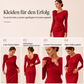 📢📢50%Rabatt!!!💎✨ Jetzt im Trend – Rosendetail-Midikleid – vielseitig und stilvoll
