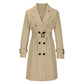 📢📢50%Rabatt!!!🎉✨Damen-Casual-Trenchcoat mit Zweireiher